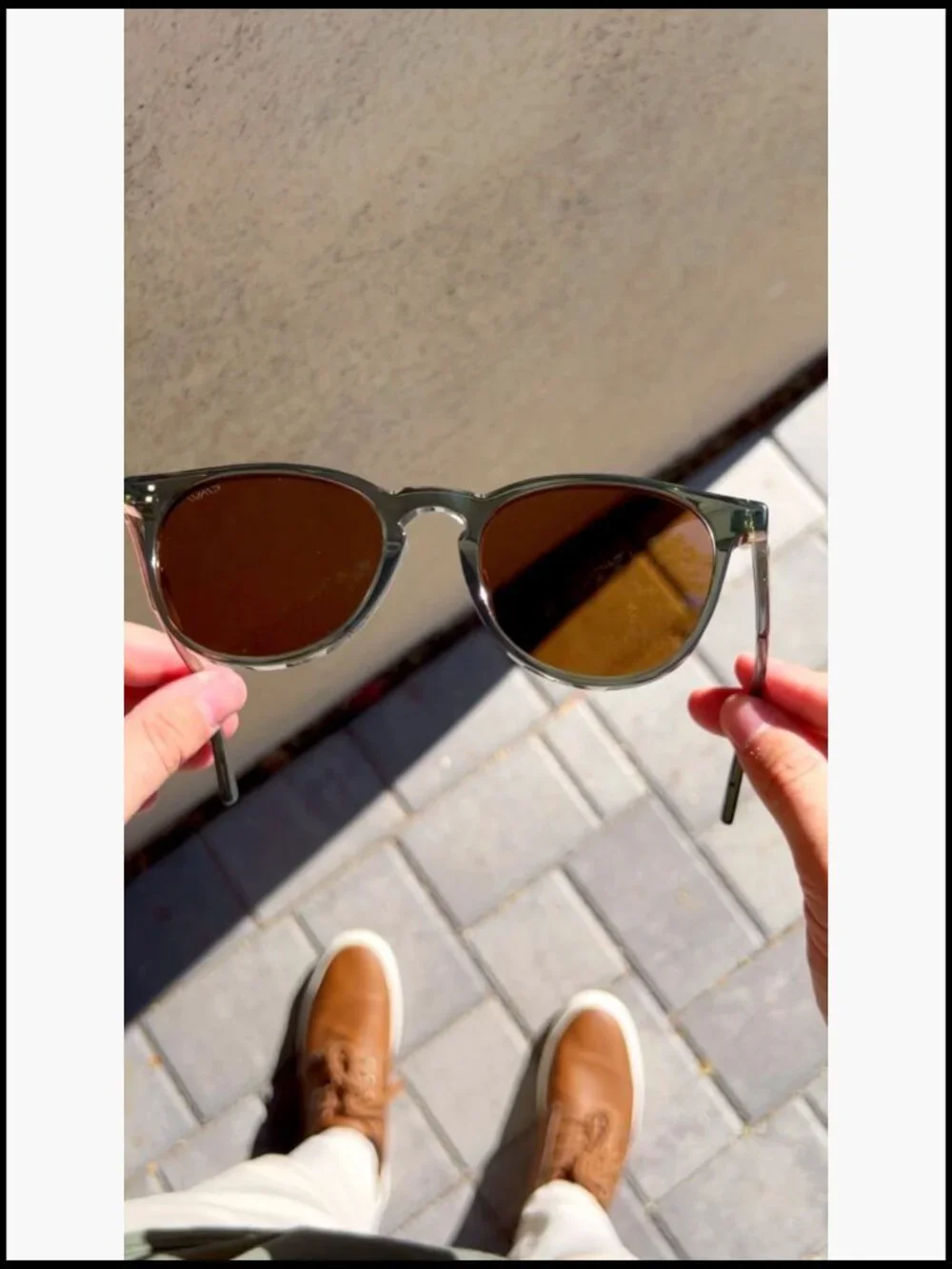 Classic Round Polarized Sunglasses with UV Protection